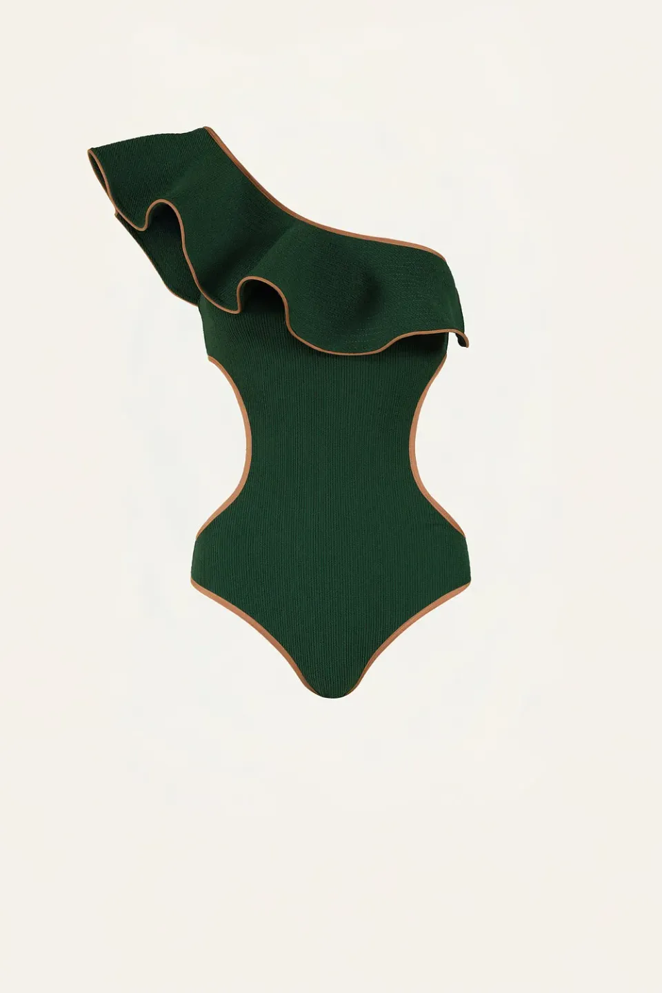 Johanna Ortiz Coastal Dream costume intero verde lycra