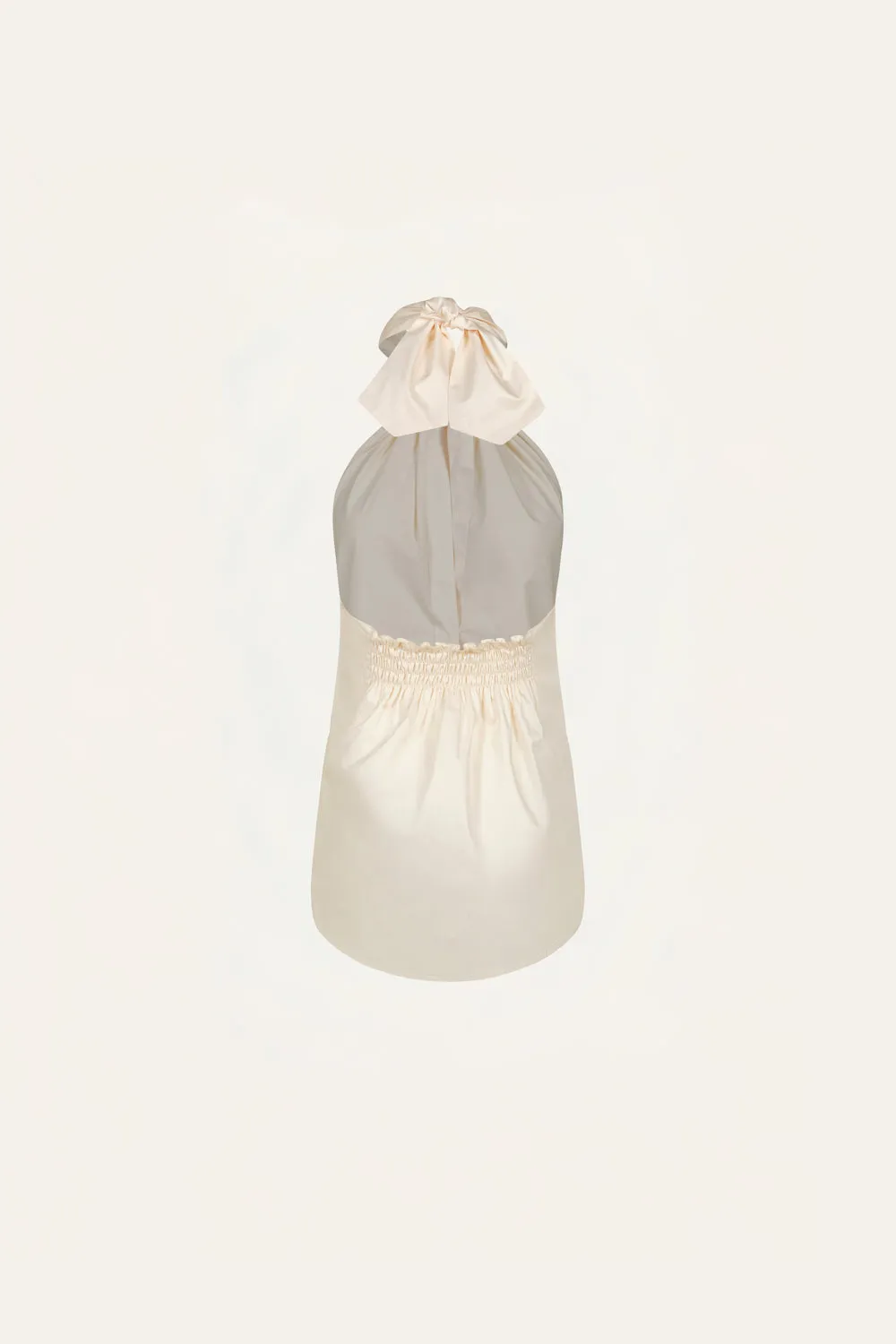 Johanna Ortiz Modern Inner Balance camicia ecru fiocco