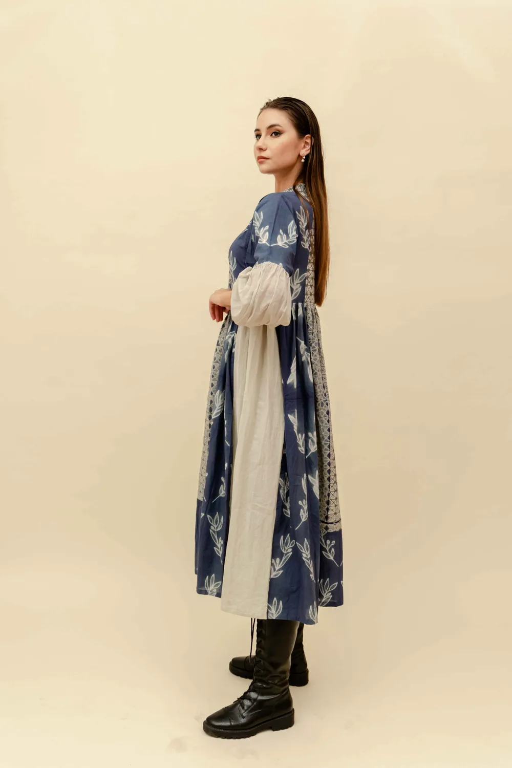 Our Dve Sugandha Vestito Cotone Regular Fit