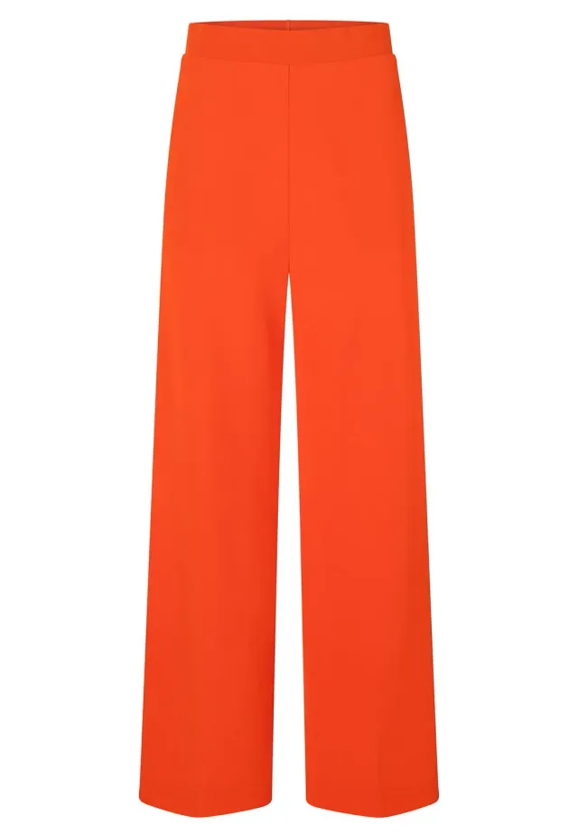 Ana Alcazar Silara pantaloni palazzo arancioni
