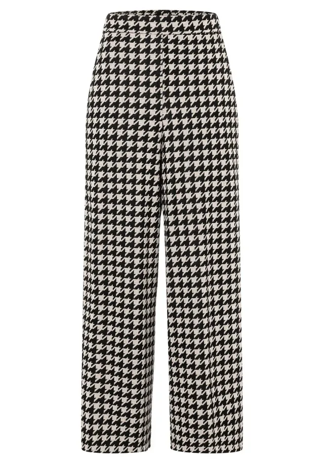 Ana Alcazar Hepyna culotte pied-de-poule 7/8