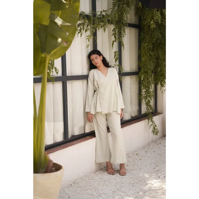 Our Dve Capsule 11 completo grigio intrecciato