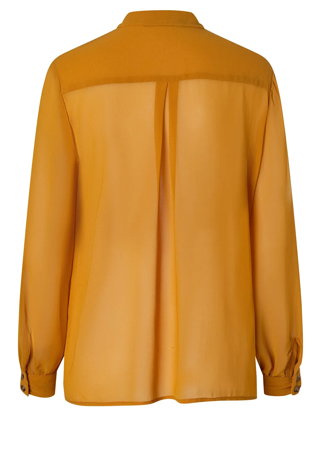Ana Alcazar Cosmia camicetta chiffon curry