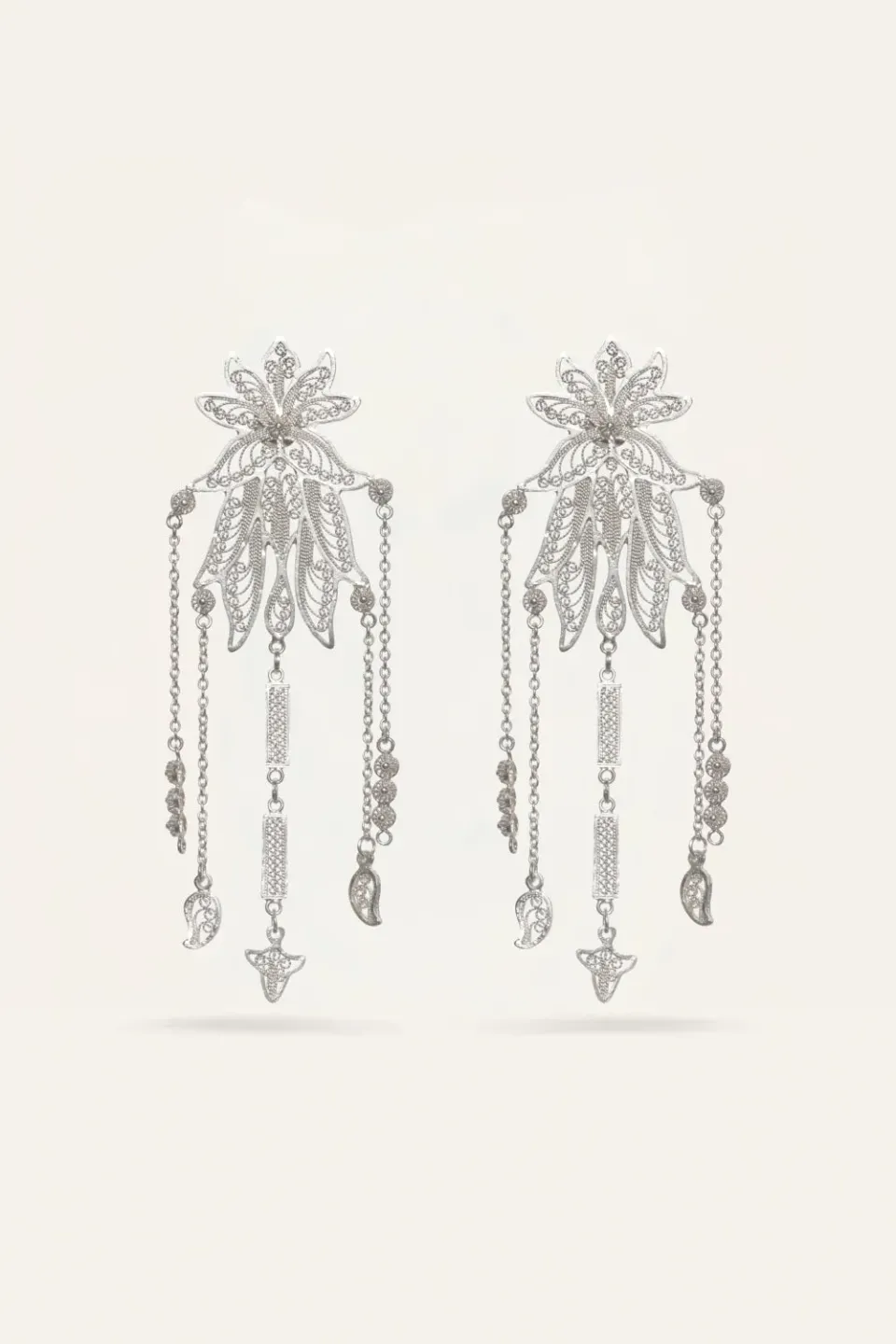 Johanna Ortiz Celestial orecchini argento pendenti