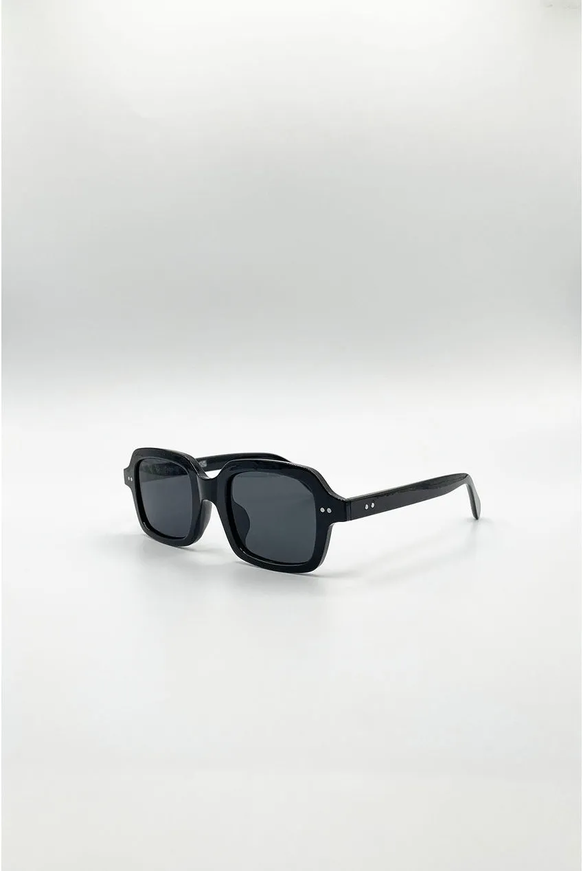 SVNX SG2603102 occhiali da sole nero squadrati UV400