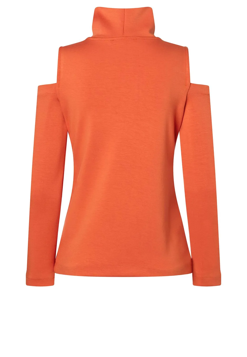 Ana Alcazar Senta top cut-out arancione