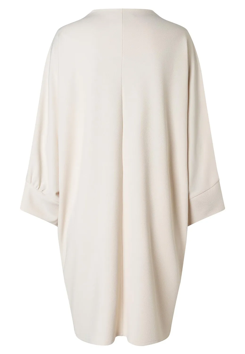 Ana Alcazar Adwera abito oversize bianco tasche