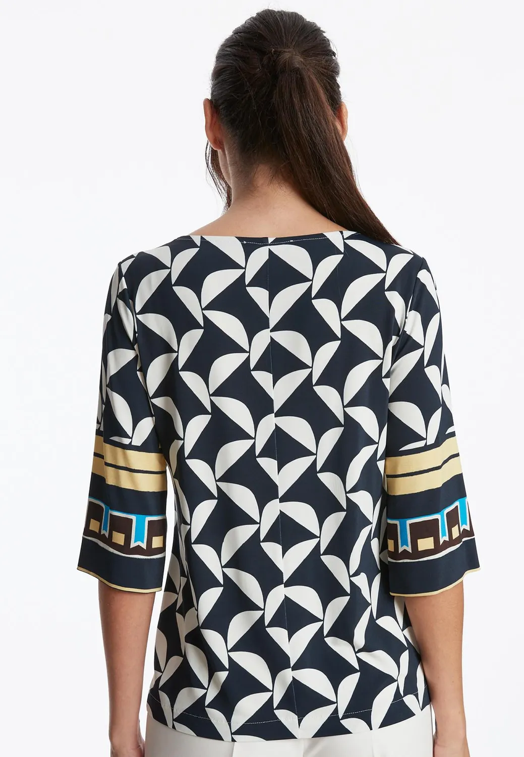 Ana Alcazar Zilby top fantasia scollo a V