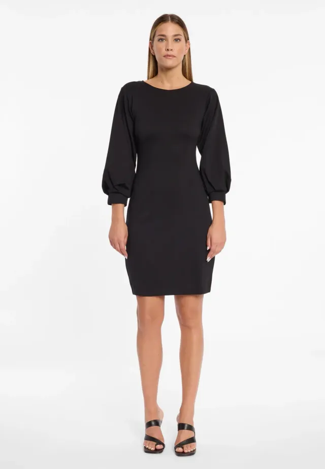 Ana Alcazar Ahabi mini abito beige jersey