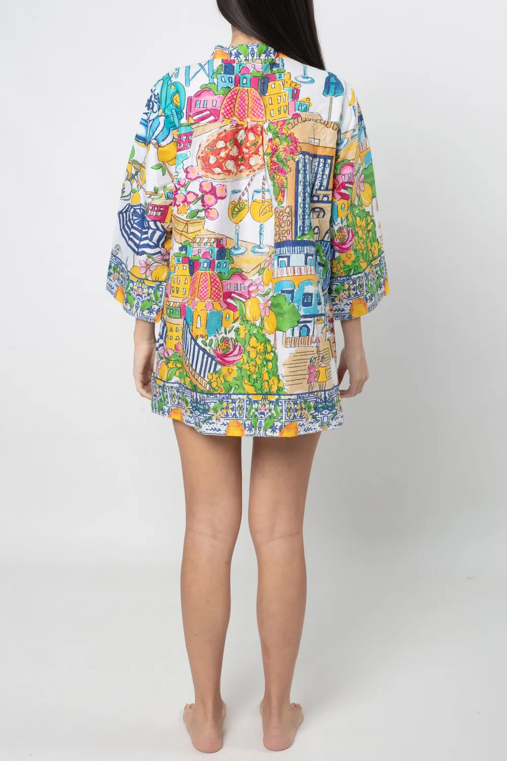 Antica Sartoria Everywhere ER001 camicia coreana turchese