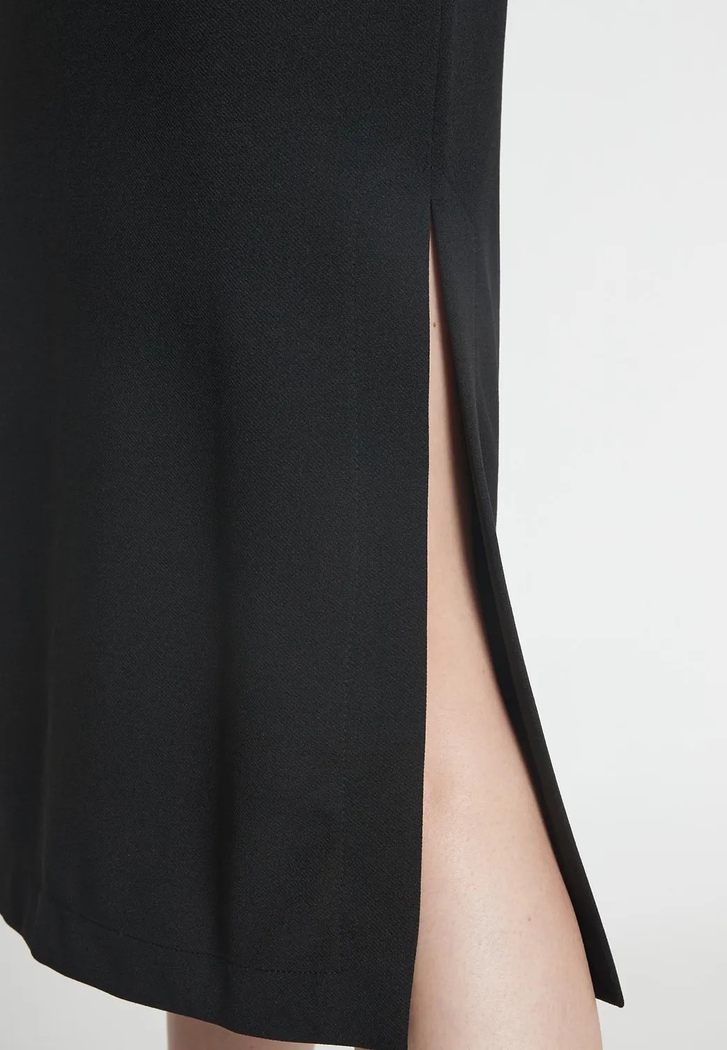 Ana Alcazar Medala abito midi nero