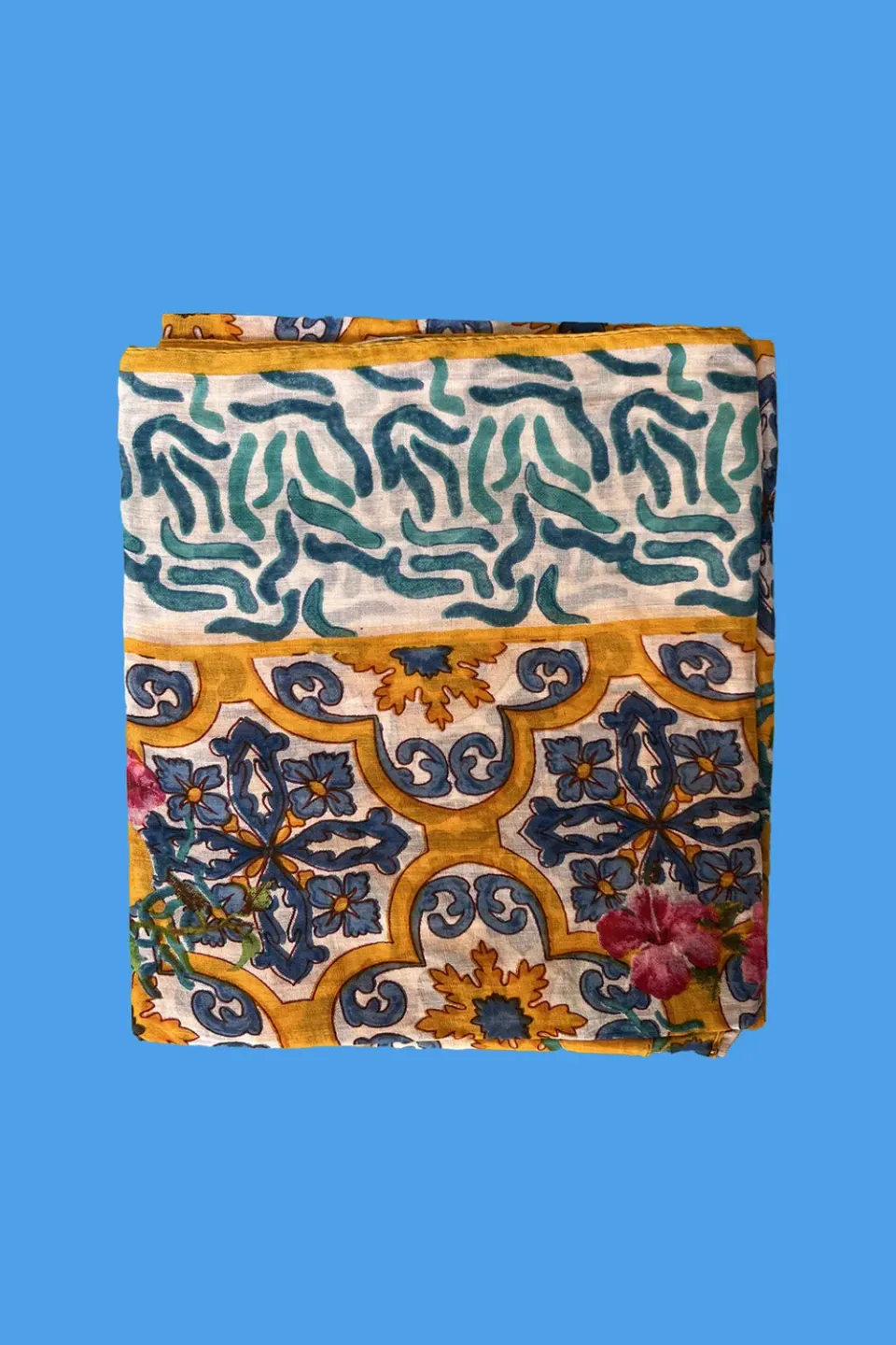 Antica Sartoria Everywhere DV3021 foulard giallo cotone