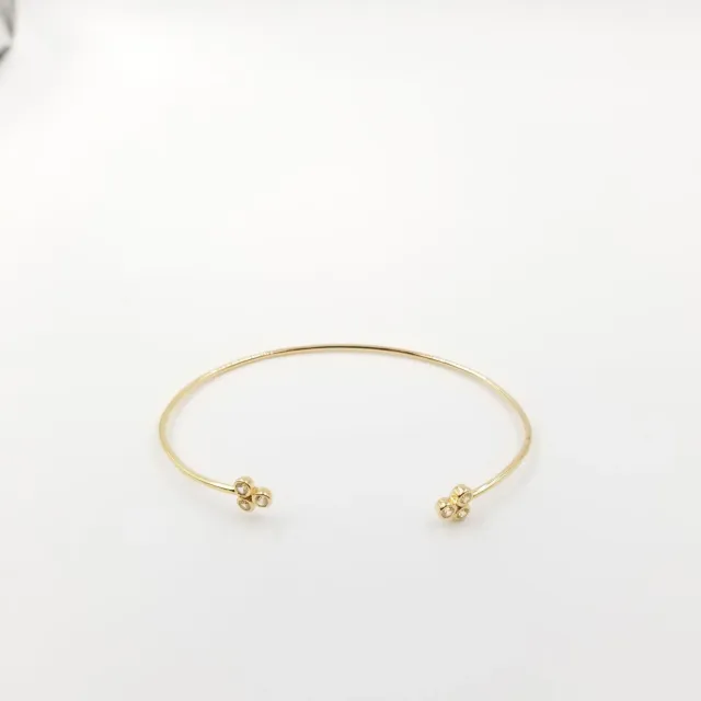Our Dve Jazz bracciale argento oro zirconi