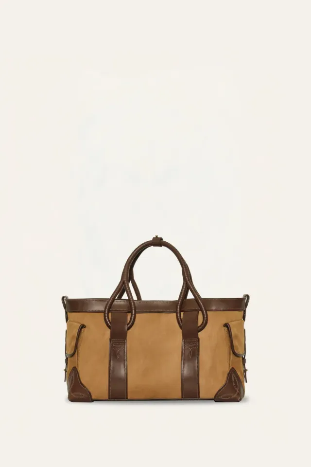 Johanna Ortiz Soul Stream borsa tote pelle marrone unica