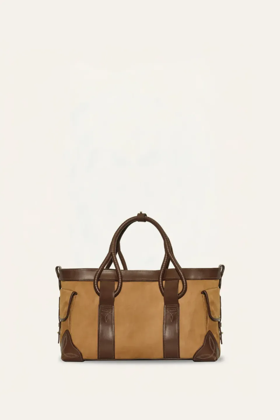 Johanna Ortiz Soul Stream borsa tote pelle marrone unica