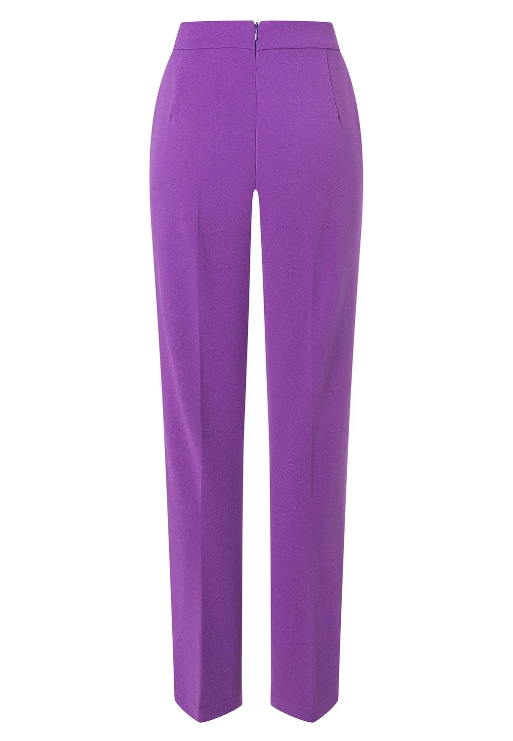 Ana Alcazar Oawi pantaloni eleganti melanzana