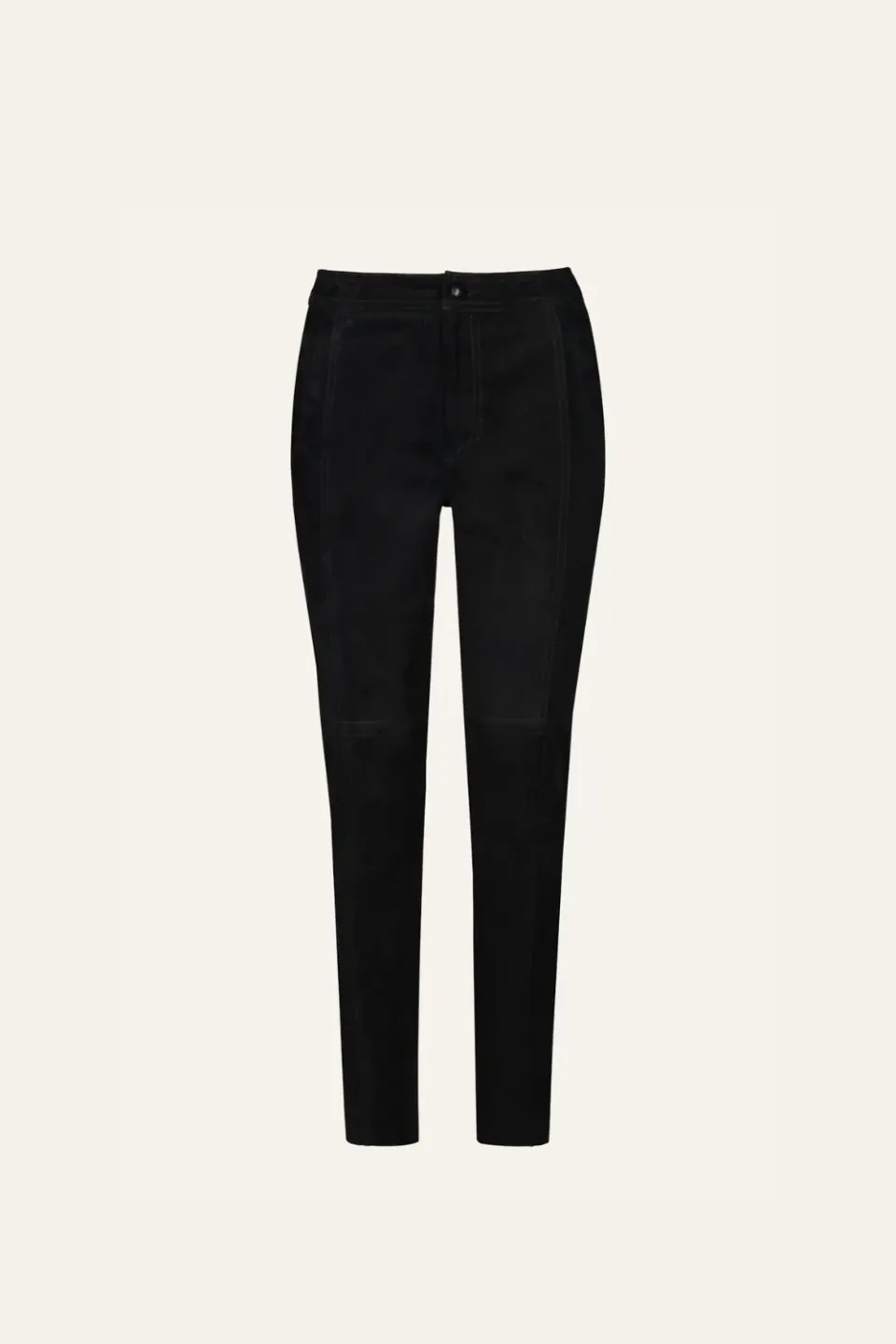Johanna Ortiz Shadow Origin pantalone pelle nero