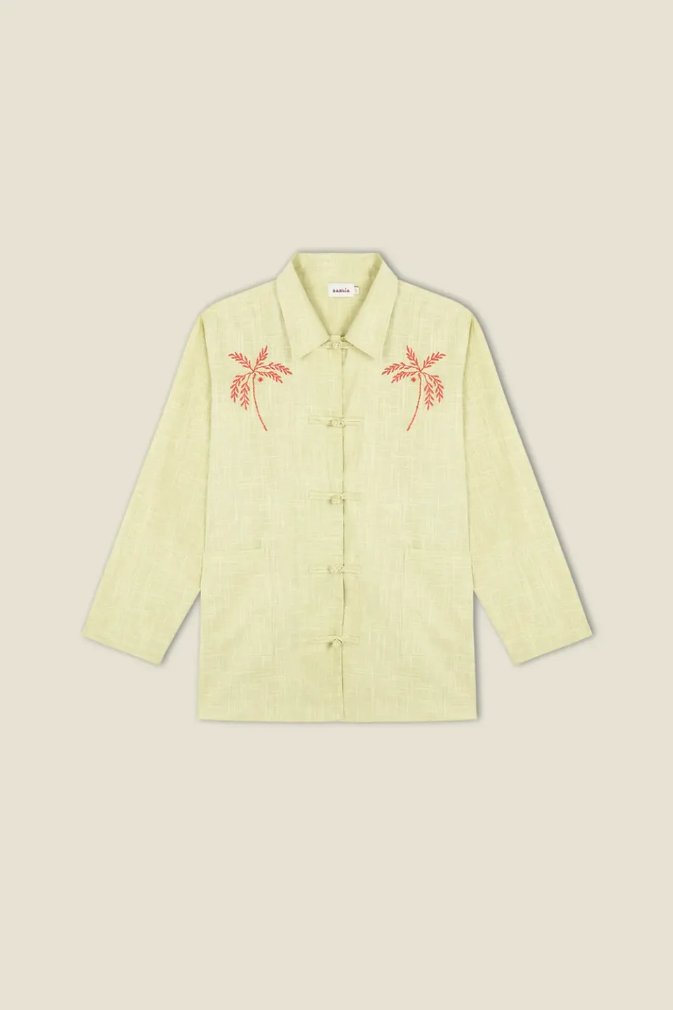 Dahlia Harry giacca unisex in cotone khadi