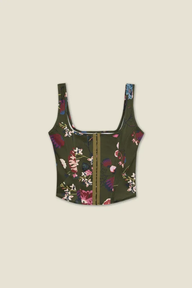 Dahlia Lola corsetto neoprene scollo quadrato