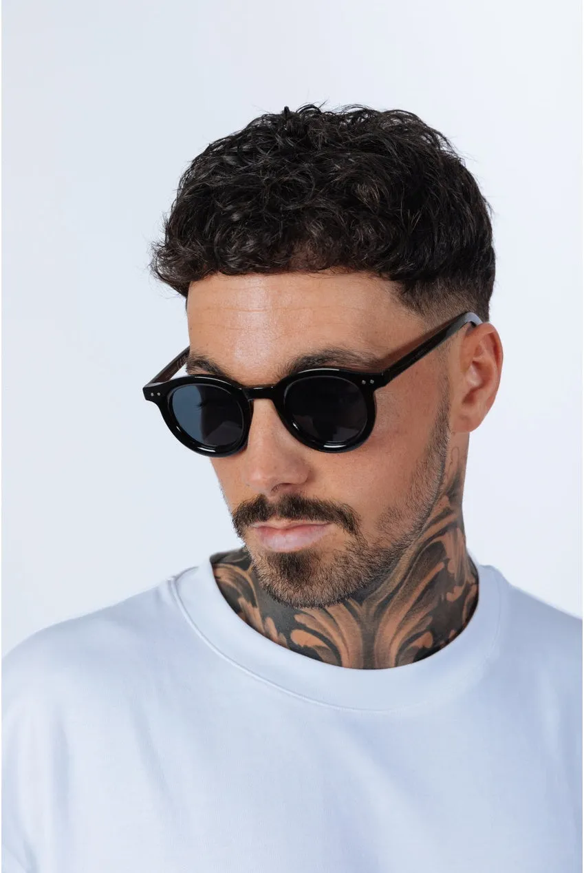 SVNX Bold Rounded occhiali da sole neri cat.3