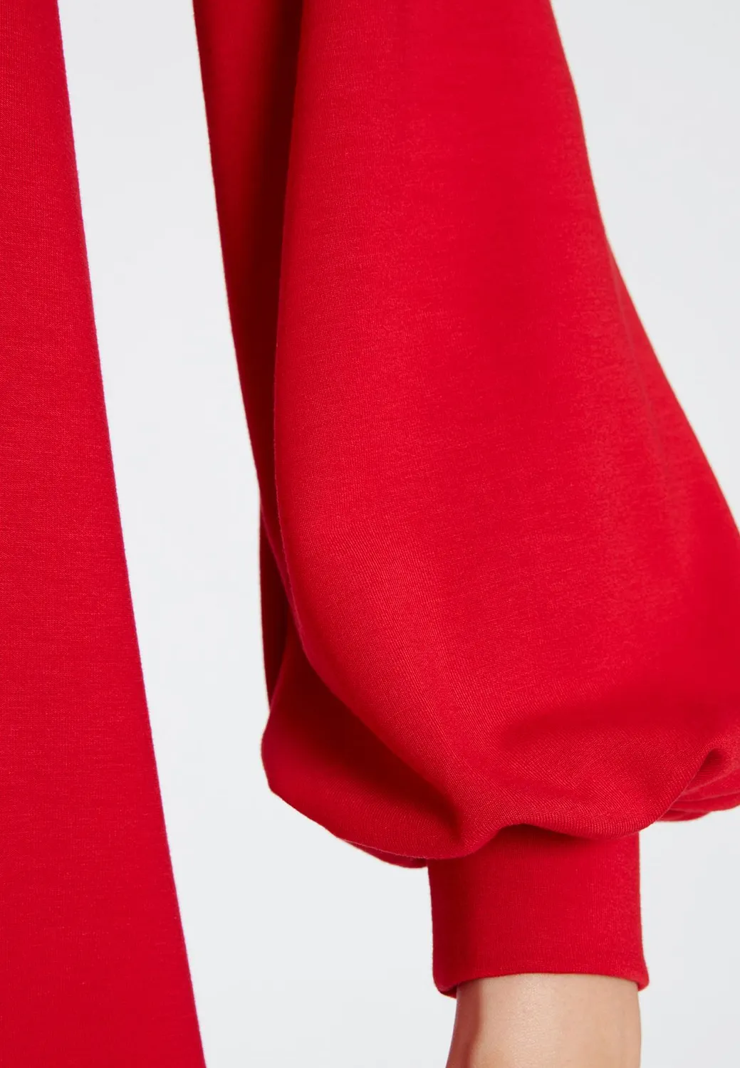 Ana Alcazar Sisara abito babydoll rosso corto