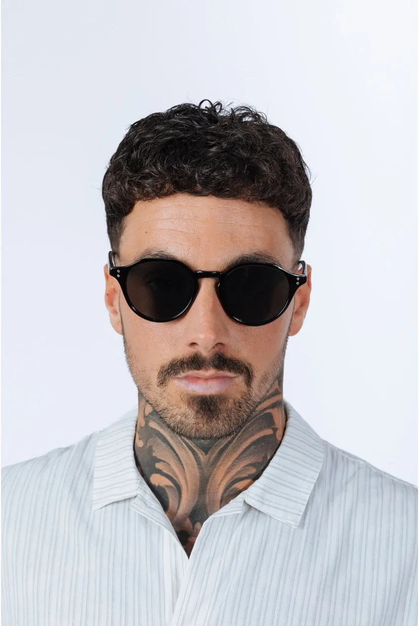 SVNX Preppy occhiali da sole verdi montatura plastica