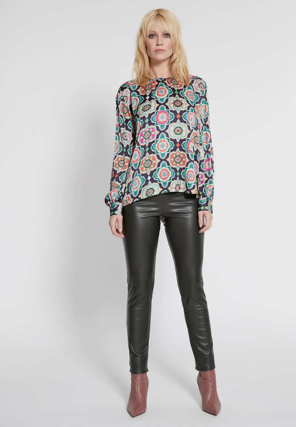Ana Alcazar Haisy blusa fantasia retro