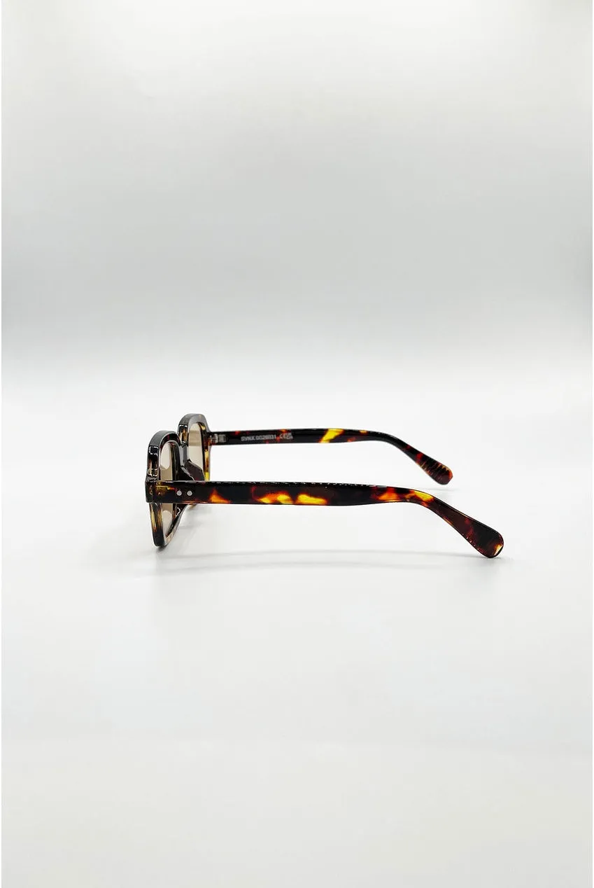 SVNX Bold Square SG2603105 occhiali tartarugati UV400