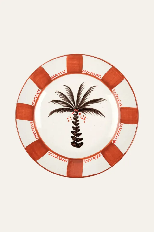 Johanna Ortiz Indigenista set 2 piatti dessert ceramica