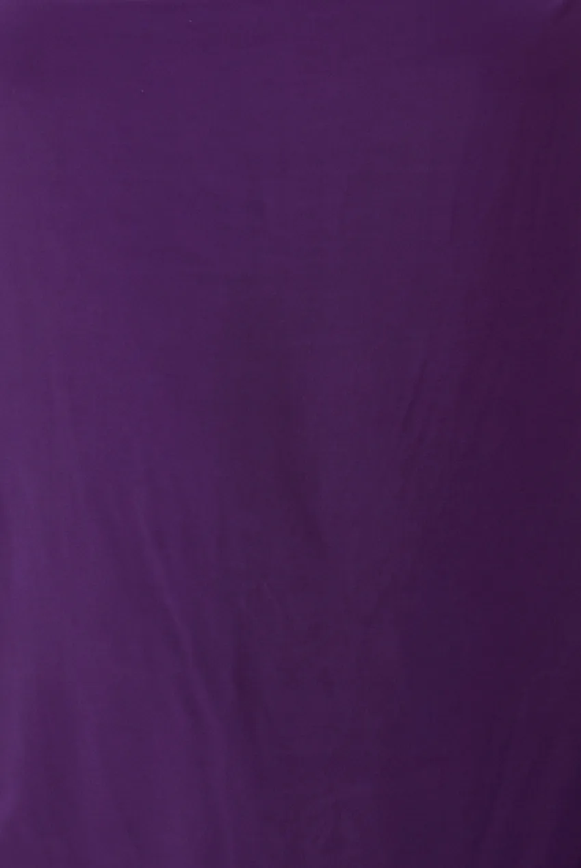 Goddiva DR3092 abito midi viola scollo asimmetrico M