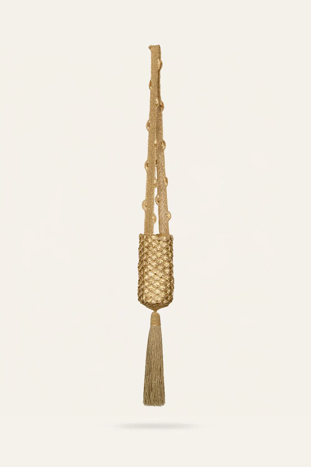 Johanna Ortiz Fate's Bouquet mochila Verdi borsa oro rame