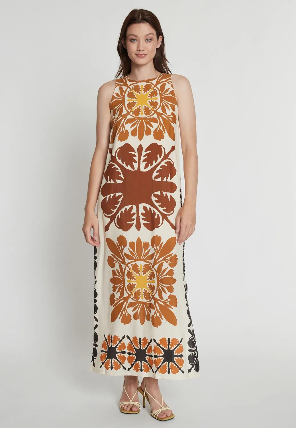 Ana Alcazar Ravea Abito Lungo Boho Viscosa